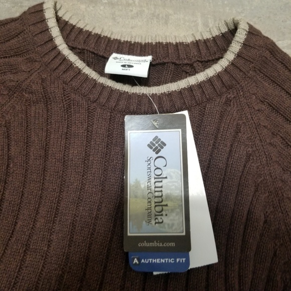 SOLD Columbia NWT Roc Crew Mens Pullover Size L - Picture 3 of 3